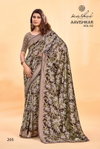 Aavishkar Vol 2 By Kashvi Black Vichitra Party Wear Sarees Online Wholesale